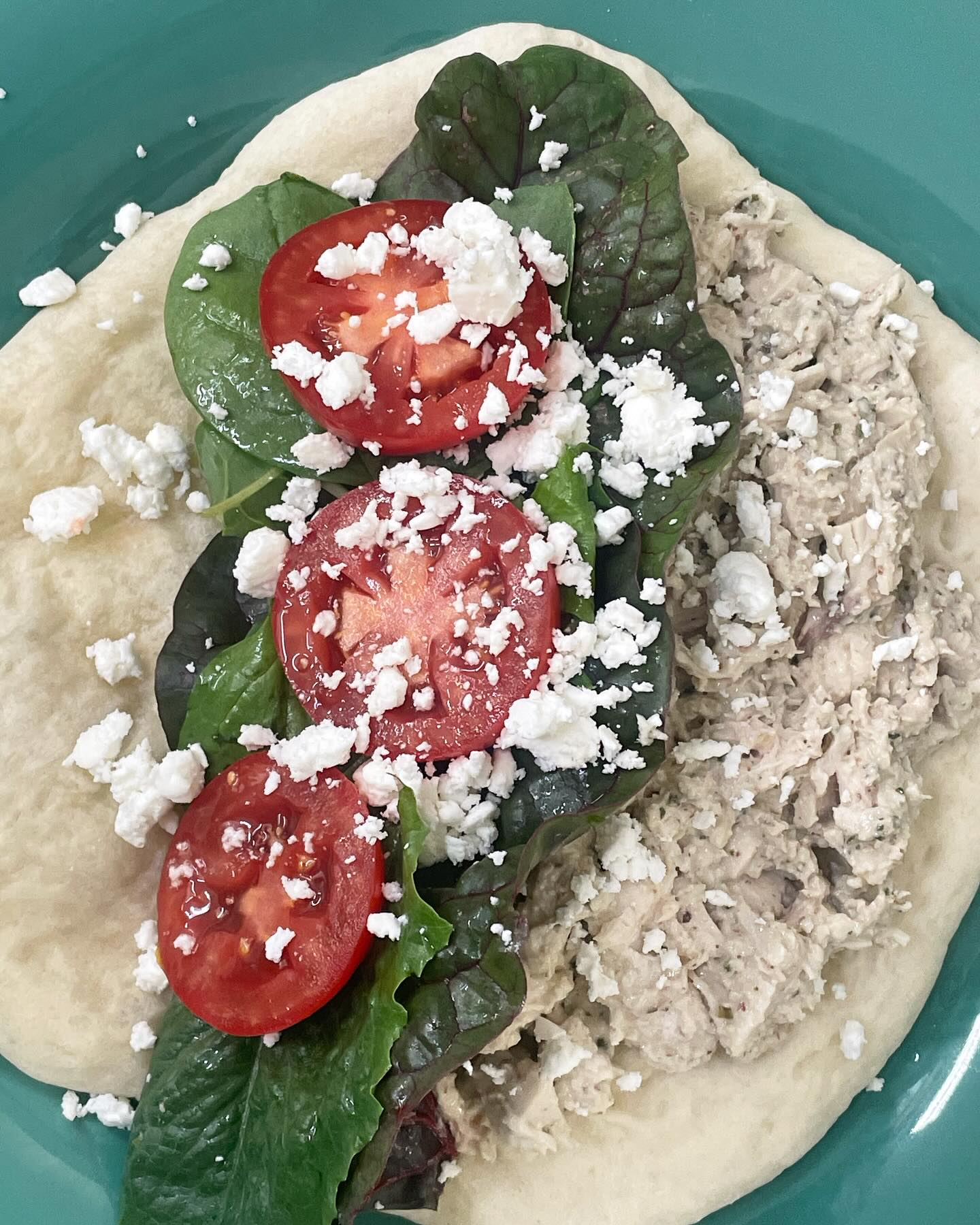 Pesto Chicken Moon Pita